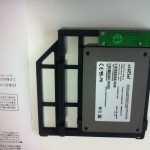 SSD取付後 SSD取付後