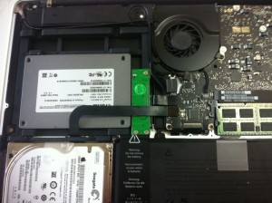 SSD取付後 SSD取付後